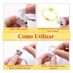 Luminária Luz no Pote com Foto – Personalizado Com sua foto – Presente de Natal – Lembrancinha