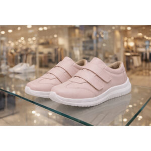 Tênis feminino sapatênis ortopédico anatômico antiderrapante com velcro fácil de calçar promo