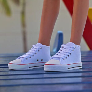 Tênis Infantil Botinha Star Casual Tradicional Confortável Super Leve