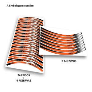 Adesivo Personalizado Roda Compatível Fz25 Fazer Todos Anos