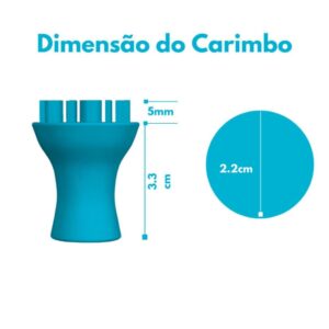 Kit Carimbos Letras Cursivas do Alfabeto Delicado para Brigadeiro, Doce, Docinhos Confeitaria – 27 Peças