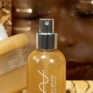 Body Splash Gliter Iluminador Baunilha Shimmer Alleva 200ml