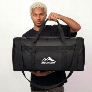 Bolsa de Mão M para Dia a Dia Viagem Academia Trabalho Média Mala 25L Reforçada com Alça Unissex