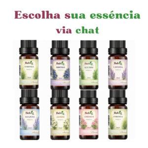 Essência Hidrossolúvei Para Umidificador 20ml a Base de Água | Difusor de Ar e Ambiente Hidrossolúveis