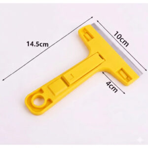 Kit com 1/2 ou 3 Raspadores Multiuso Para Limpar Box Com 12 Lâminas Profissional / Vidro Piso Cerâmica Azulejo