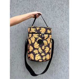 Bolsa Térmica Cooler Estampada colorida alca transversal lançamento verao