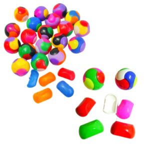 Kit 20 Bolinha Quebra Cabeça Monta e Desmonta Kit Festa Lembrancinha Educativo Brinquedo Infantil