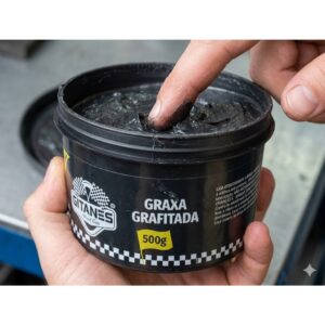 Graxa Grafitada Automotiva Base Cálcio com Grafite – Para Coifa de Homocinética e Lubrificação Geral