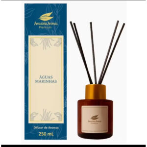 Aromatizador Difusor Premium Amazônia Aromas 250ml Fragrâncias Sofisticadas Ambiente Decoração