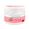 Gel da D&Z Led UV Builder Gel Nude para unha tips profissional Pincel 50GR