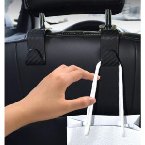 2 / 4 Pcs Suporte Veicular Automotivo Encosto De Banco Traseiro Celular Gancho Pendurar Bolsa/sacola do Carro Carpei