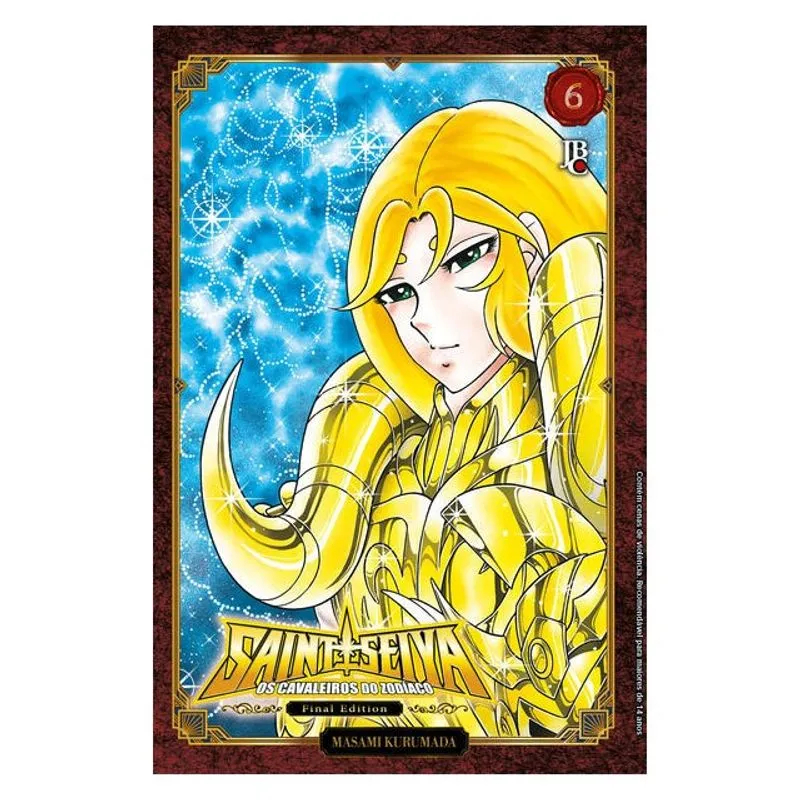 Cavaleiros do zodíaco saint seiya final edition vol. 06 Livros Delrey