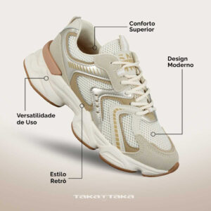 Tênis Feminino Casual Modelo Esportivo Ramarim Original Confortável