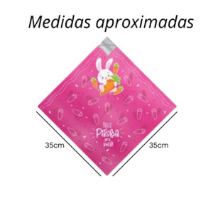 25 Sacos Para Ovo De Páscoa 250/350g 35x35cm Decorativo Embalagem Albano