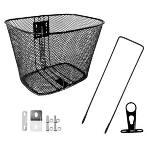 Cesta Grande de Transporte Cestinha Reforcada para Bicicleta Aro 24 e 26 Bike