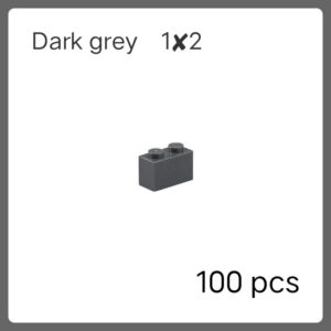 Blocos de construção de partículas pequenas 1×2 tijolo grosso DlY peças peças MOC compatíveis com 3004 brinquedos educat