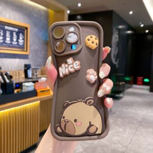 Para Samsung Galaxy S25 A35 A05 A05S A15 S24 S23 S22 S21 Plus Ultra S20 FE Capivara Dos Desenhos Animados Caso De Telefo