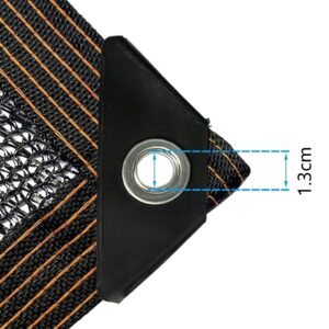 Preto ao ar livre varanda carro galpão pára-sol Net protetor solar borda perfuração quatro cantos pára-sol