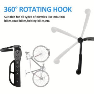 Kit 2 Suporte Parede Gancho Resistente Pendurar Bicicleta Bike