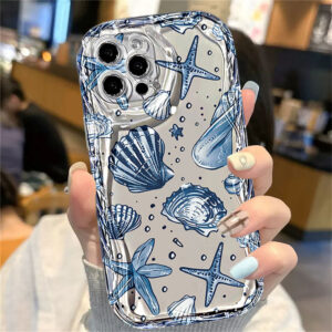 Capa Para iPhone 17 Pro Max 17Air 16 15 13 11 14 12 11 Xs XR Escudo E Concha Padrão Caso De Telefone