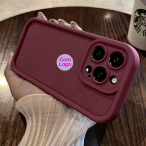 Simples Cor Sólida À Prova De Choque Caso Macio Para iPhone Air 17 16 15 14 13 12 11 Pro Max Protetor Completo