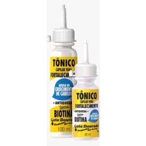Tônico Capilar Biotina Gota dourada- 100ml ou 30ml