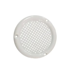 Respiro Arejador Sobrepor Plástico 75mm BRANCO Para Moveis 04 Unidades + Parafusos