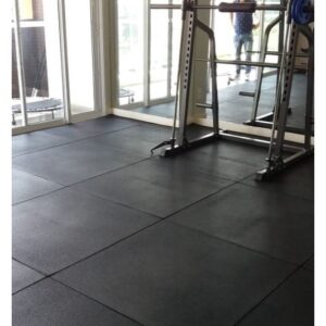 Piso De Borracha 20mm Preto Academia Crossfit Playground