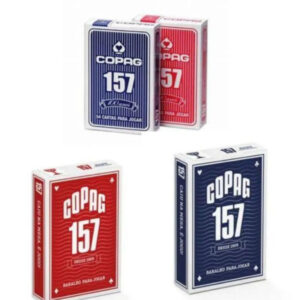 Baralho Marcado “Pare de Perder – Descubra o Naipe e o Número pelo Verso das Cartas – Ganhe Sempre” Copag 157