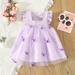 Roupas Para Crianças Vestido De Bebê Verão Princesa Verde Recém-Nascido