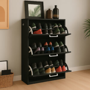 Sapateira multifuncional 3 Níveis para 20 Pares de Sapatos e Calçados – Móveis Bonatto