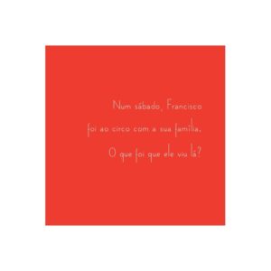 O nome das coisas: Vamos ao circo (Gabriella de Moraes)