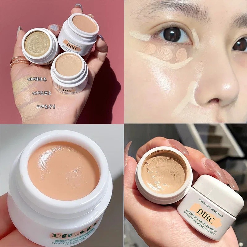 Creme Corretivo Hidratante Líquido À Prova D'água Cobertura Do Acne Dark Circles Foundation Dirc