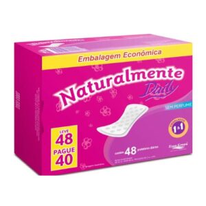 Absorvente Naturalmente Protetor Diário Daily S/Abas