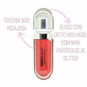 Gloss Labial Sarah’s Beauty – Brilho Intenso & Hidratação Duradoura- S6131