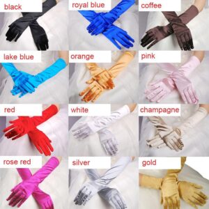 CAN Luvas Longas De Dedo Clássicas De Festa De Noiva Acessórios De Fantasia