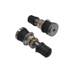 Par 2 Bico Para Pneu Sem Câmara Moto Ferro Reforçado Tr-4062