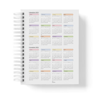 Caderno de anotações Premium – 200 pág – A5 – Garden