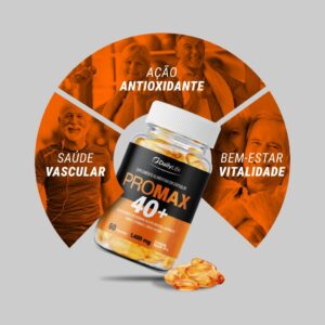 3x Suplemento Pro Max 40+ 60 Cápsulas 1400 Mg Softgel  DailyLife