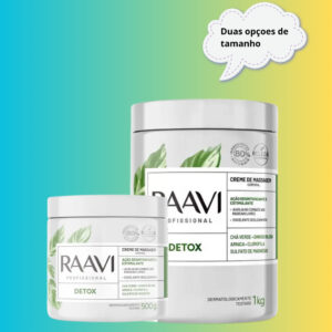 Creme De Massagem Raavi Detox 500g