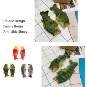 Engraçado Peixe Chinelos Calçado Família Não-slip Sapatos Verão Praia PVC Forma Animal Unisex Sandálias Paternal
