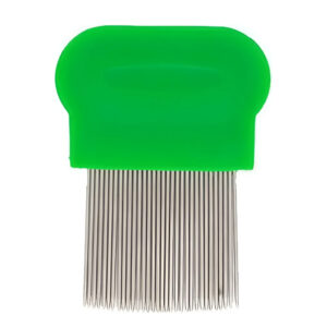 Kit 3 Pente Fino Aço Inox Tira Piolho Lêndeas Crianças Navy