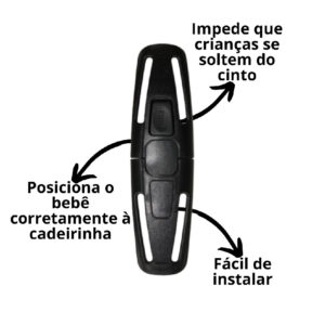 Trava Para Cinto De Seguranca De Cadeirinha De Bebe Facil Instalacao