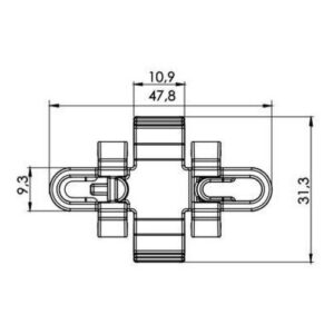Kit 20 Grampos Spoiler Lateral Gm Astra Vectra Corsa Spin