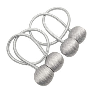 1Par De Prendedor de cortina magnético par ímã enfeite sala quarto Luxo Abraçadeira Presilha