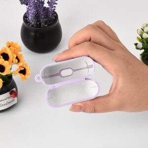 Capa Case Adequado para apple airpods pro Silicone + flanela engrossado fones de ouvido casca dura apple pro