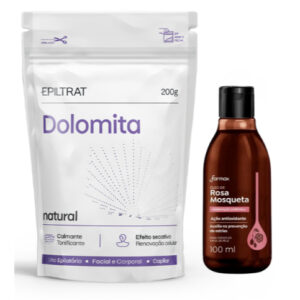 Dolomita Rosa Mosqueta Soro Fisiologico Natural Clareador Manchas Labotrat