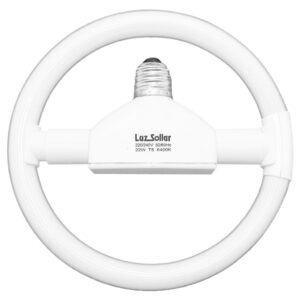 Lâmpada Fluorescente Circular T5 22W 220V E27 Branco Frio