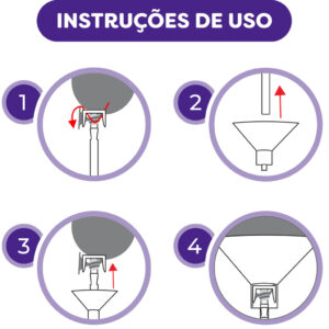 50 Vareta Clique Sem nó 33cm Pega Balão Bexiga Metalizado