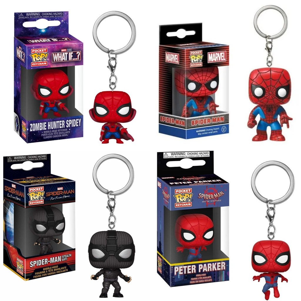 Chaveiros - Coleção Multiverso do Homem-Aranha (Spider-Man)